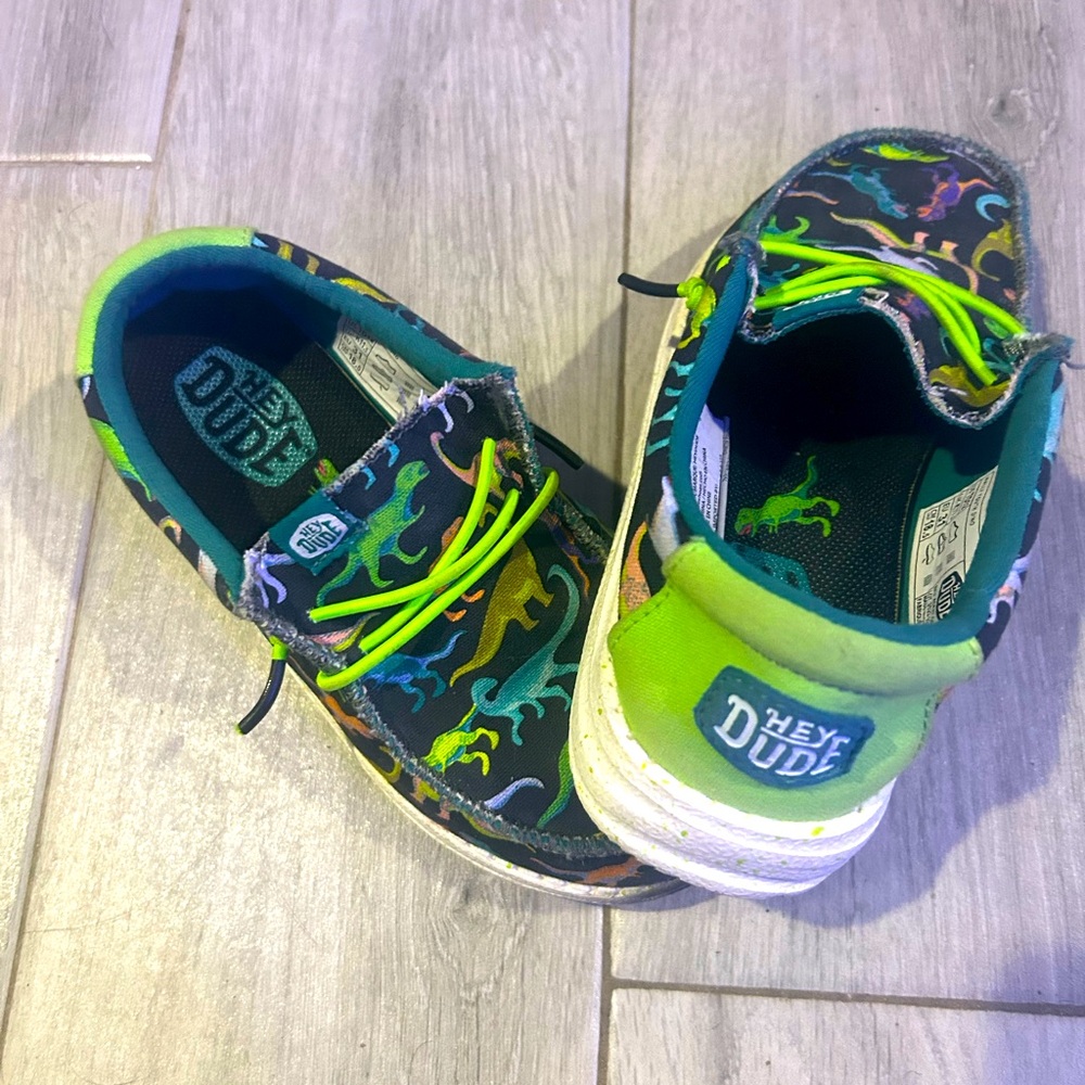 Size 12 dinosaur heydudes